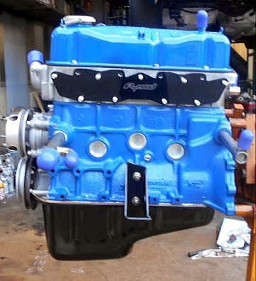 ウエ-バ-40パイK型エンジン用マニ付き